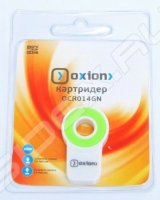  USB 2.0  SD, SDHC, RS MMC, Micro SD, M2, MS PRO Duo, Mini sd  64  (OXION OCR014GN)