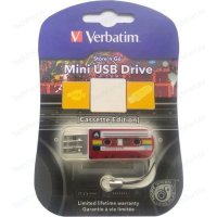 Флешка USB 32Gb Verbatim Mini Tattoo Koi 49897 USB2.0 белый с узором