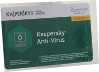  Kaspersky Anti-Virus Russian Edition. 2-Desktop 1 year Renewal Card Retail Pack (KL1171RUB