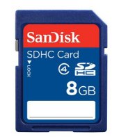 Карта памяти SDHC 8GB Class 10 Sandisk Extreme UHS-I SDSDX-008G-X46