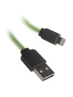 Аксессуар Perfeo USB - 8 pin Lightning 1m Green I4402