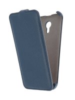   Meizu M2 Note Activ Flip Case Leather Blue 55358