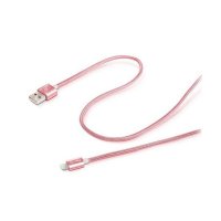   Celly MFi USB-Lightning Pink Gold USBLIGHTTEXRG