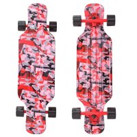  Y-SCOO Longboard Shark Tir 31 Chaos Red-Black 408-Ch