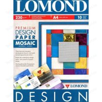 Lomond Бумага дизайнерская глянцевая А 3 "Мозайка", 230 г/м 2 20 л (930032)