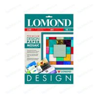 Lomond Бумага дизайнерская глянцевая А 4 "Мозаика", 230 г/м 2 10 л (930041)