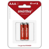 Smartbuy AAA/LR03, Alkaline, 2 шт. в упаковке (SBBA-3A02B)