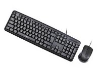 Комплект клавиатура и мышь Oklick 600M Black USB (337142)