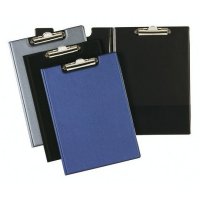 Папка-планшет Durable Clipboard Folder А 4 верхний прижим внутренний продольный карман синий