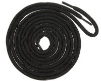Шнурки толстые OmaKing, цвет: черный, длина 90 см