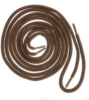 Шнурки толстые OmaKing, цвет: коричневый, длина 90 см