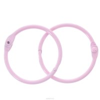Кольца для скрап-альбома "ScrapBerry"s", цвет: розовый, диаметр 35 мм, 2 шт
