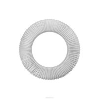 Набор люверсов "Вельвет", матовое серебро, диаметр 35 мм, 10 шт