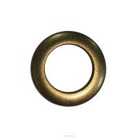 Набор люверсов "Алди", цвет: бронзовый мрамор, диаметр 35 мм, 10 шт