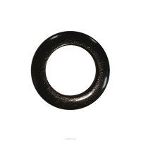 Набор люверсов "Алди", цвет: черный мрамор, диаметр 35 мм, 10 шт