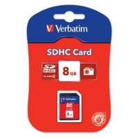   SD 8GB Verbatim SDHC Class 4
