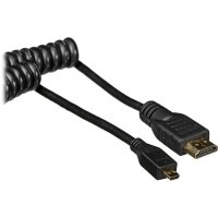   Atomos  HDMI-HDMI, 30 , Micro to Full HDMI Coiled Cable 30 cm