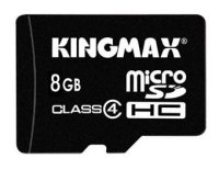   SDMicro (TransFlash) 8Gb Kingmax High-Capacity (Class 4) (KM08GMCSDHC41A)