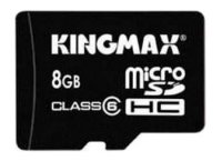 8Gb   microSDHC KINGMAX 8  Class 6, adapter Kingmax, 1 .