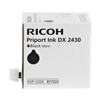 Чернила для дупликатора Ricoh 817222 для Priport DX2330/2430 (1 х 500 мл) черные