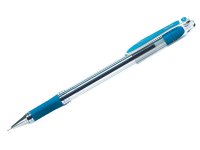 Ручка шариковая Berlingo "I-10", синяя, 0,4 мм, грип