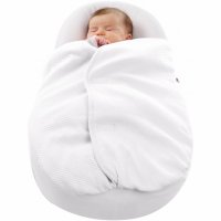   Cocoonababy Red Castle QUILTED COCOONACOVER WHITE