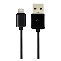  Apple Lightning  --) USB2.0, 1.0m, 5bites UC5005-010BK, Black