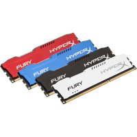   DIMM DDR3L (1866) 8Gb Kingston HyperX Fury HX318LC11FB/4, CL11, 1.35V,  , R