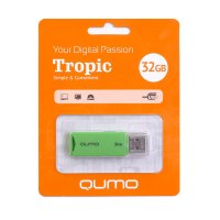  32Gb QUMO Tropic USB2.0, Green