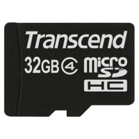  32Gb microSDHC Transcend (TS32GUSDHC4), Class 4, RTL