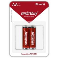 Smartbuy AA/LR6, Alkaline, 2 шт. в упаковке (SBBA-2A02B)