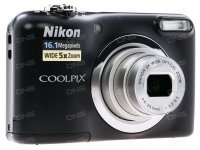  Nikon CoolPix A10  16Mpix Zoom5x 2.7" 720p SDXC CCD 1x2.3 IS el 10minF/AA