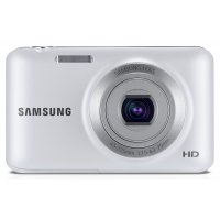  Samsung ES95 white 16Mpix Zoom5x 2.7" 720p SDHC CCD IS Li-Ion