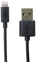 PQI i-Cable Lightning 180 Black  USB - Lightning, 1.8m