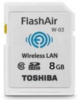 Карта памяти SD 8Gb Toshiba FlashAir W-03 (SD-F08AIR03) SDHC