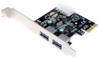 Speed Dragon EU307A-2 контроллер PCI-Express x1 USB3.0 2-port