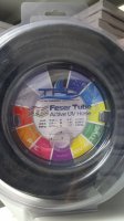  TFC Feser Tube - 1/2" ID - 3/4" OD - 2.5M Blister - UV BLACK