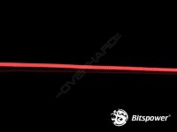 Bitspower CABLE SLEEVE DELUXE- 1/16", Red