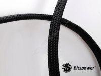 Bitspower CABLE SLEEVE DELUXE- 1/4", Black