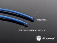 Bitspower Heat-Shrinkable Tube-4MM, Blue