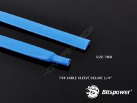 Bitspower Heat-Shrinkable Tube-7MM, Blue
