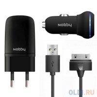    Nobby Energy SC-001 + AC-001 1A 30-pin USB 