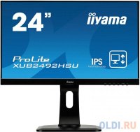  23.8" iiYama XUB2492HSU-B1  IPS 1920x1080 250 cd/m^2 5 ms HDMI DisplayPort VGA  U