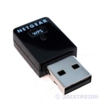  NETGEAR (WNA3100M-100PES) 300N Wireless USB Mini Adapter (802.11n/b/g, 300Mbps)