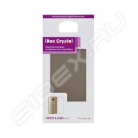 Силиконовый чехол-накладка для LG X Power (iBox Crystal YT000009099) (серый)