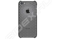 Пластиковый чехол-накладка для Apple iPhone 5C (Irual Mesh Shell IRMSC200-MBK) (черный)