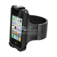 Держатель на руку для чехла LifeProof ArmBand для Apple iPhone 4, 4S (CD126355) (черный)