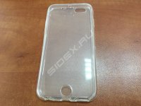 Двусторонний силиконовый чехол-накладка для Apple iPhone 6, 6S (iBox 360 YT000008748) (прозрачный)