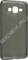 Силиконовый чехол-накладка для Samsung Galaxy J2 Prime G532 (iBox Crystal YT000010022) (серый)