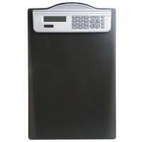 Папка-планшет Alco 5518-11 CLIPBOARD формата А 4 с калькулятором черный пластиковая коробка